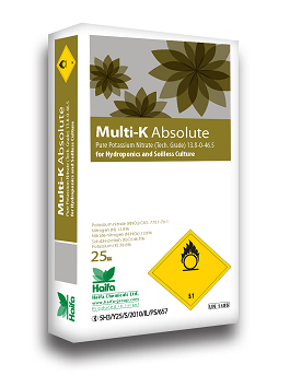 Introducing Haifa's Multi-K™ Absolute - Pure Potassium Nitrate for Hydroponics and Soilless Culture