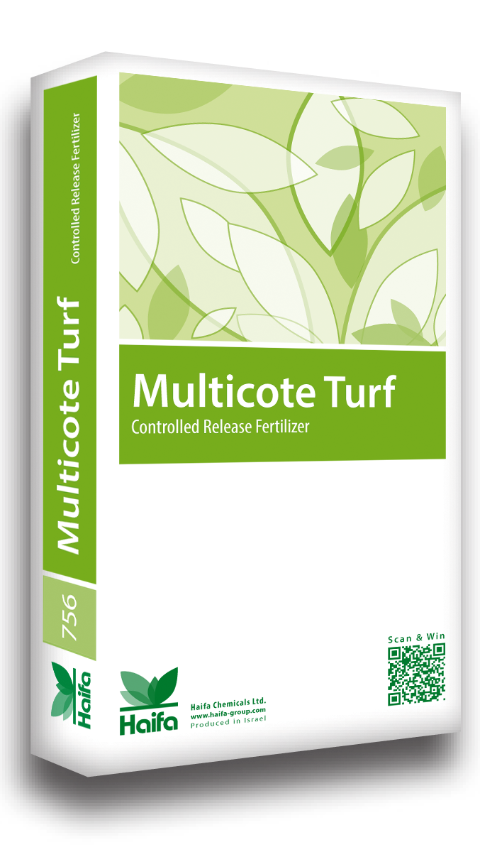 Multicote fertilizer for lawns